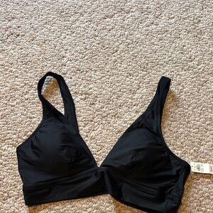 Aerie black swim top